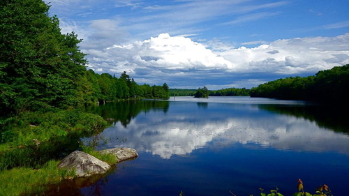 Grand Lake, Annapolis County, Nova Scotia.: Photograph by Katie McLean for the Clean Annapolis River Project